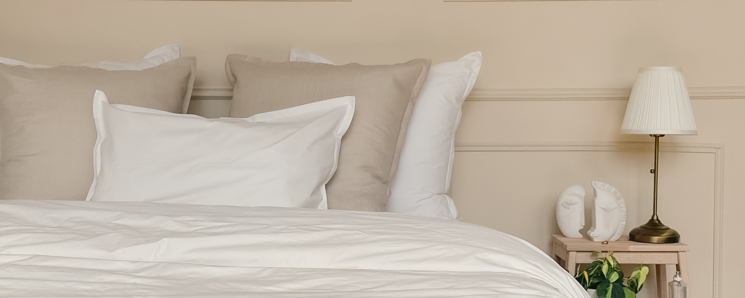 Draps en percale de coton
