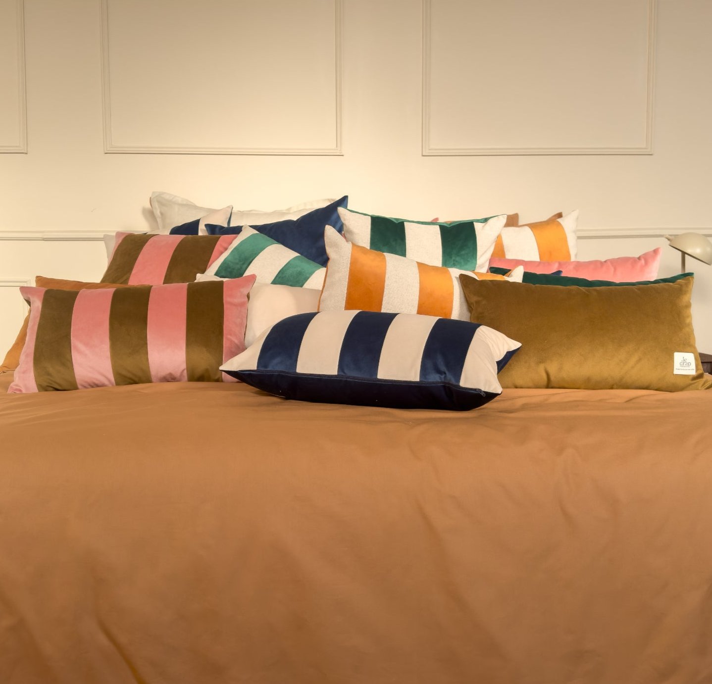 La décoration - Le drap français - Coussin en velours
