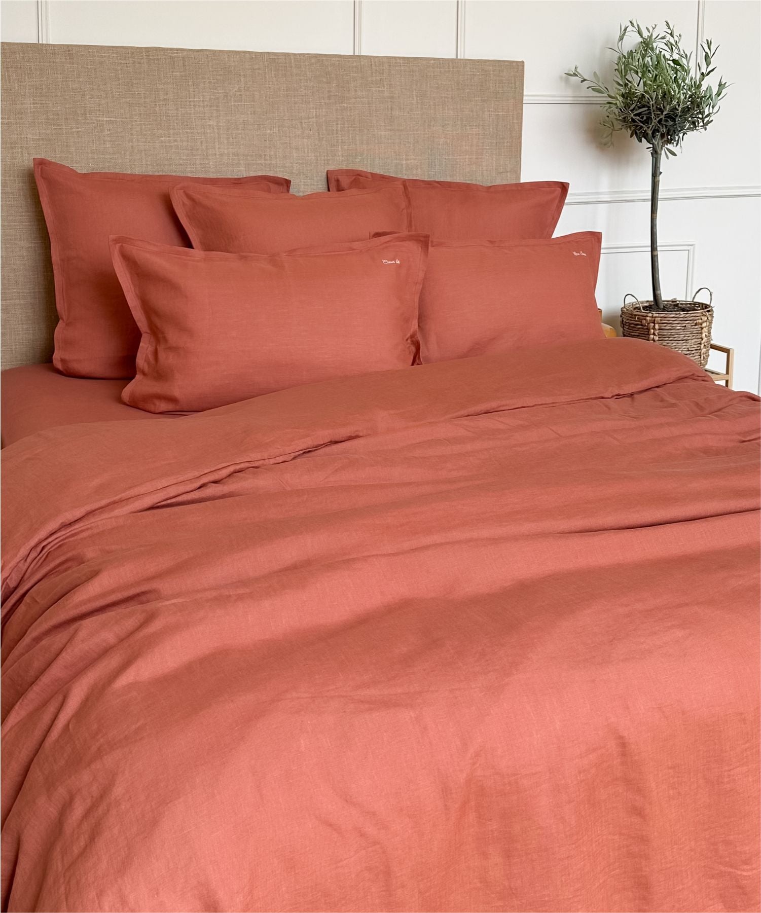 Housse de couette Lin lavé français