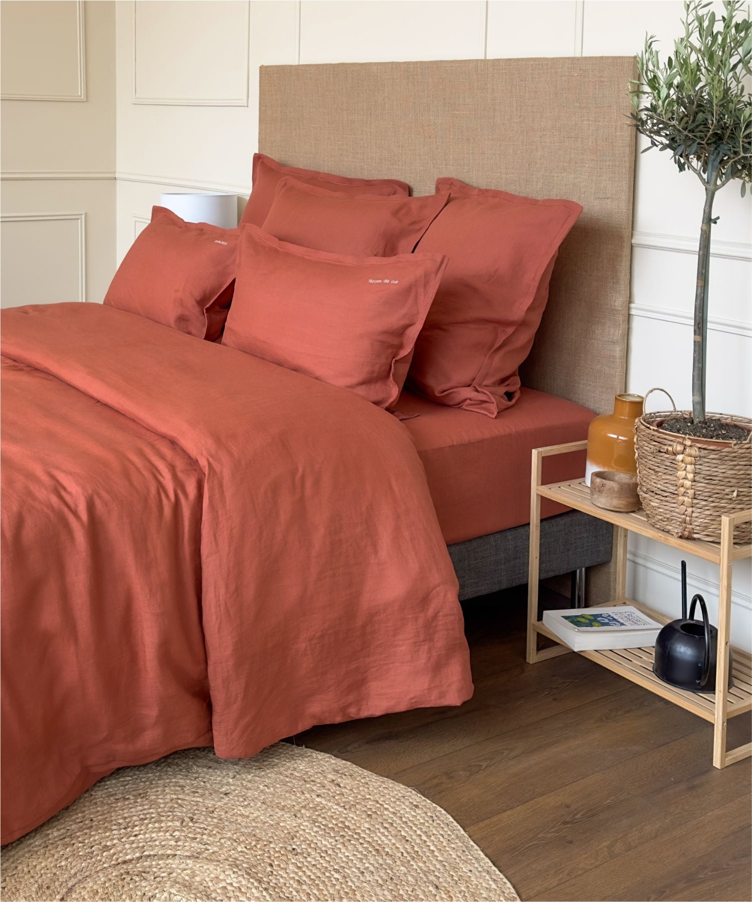 Housse de couette Lin lavé français