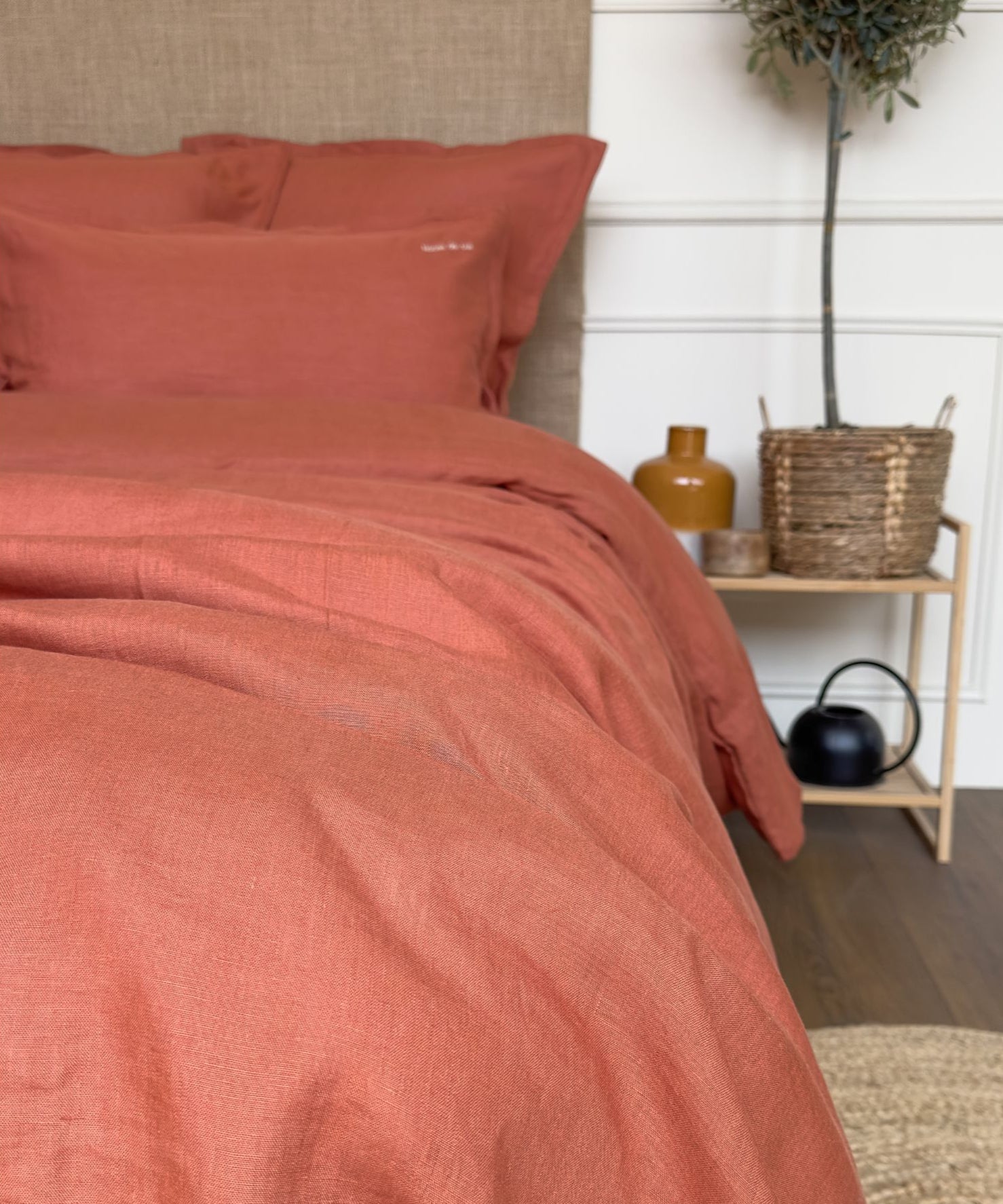 Housse de couette Lin lavé français
