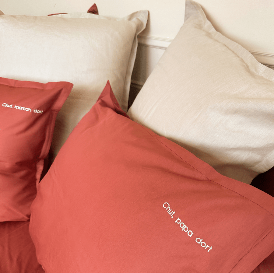 Linge de lit personnalisé - Broderie sur-mesure - Le Drap Français