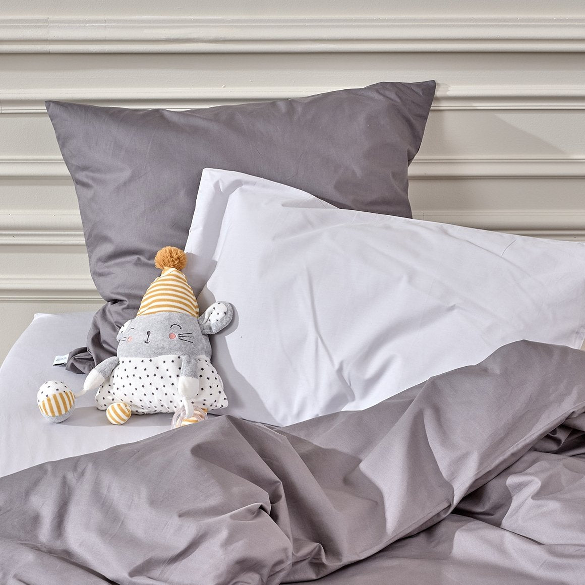Drap-housse bébé et enfant - Percale de coton bio - Le Drap Français