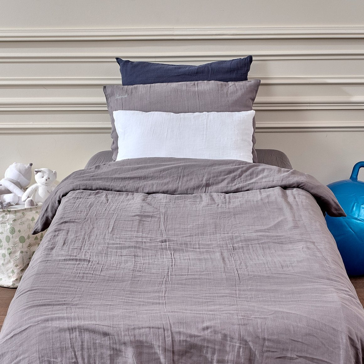 Housse de couette bébé et enfant - Double gaze de coton - Le Drap Français