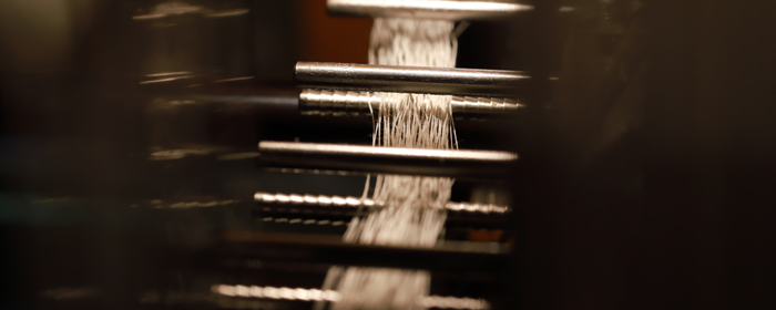 Tissage de la percale Le Drap Français