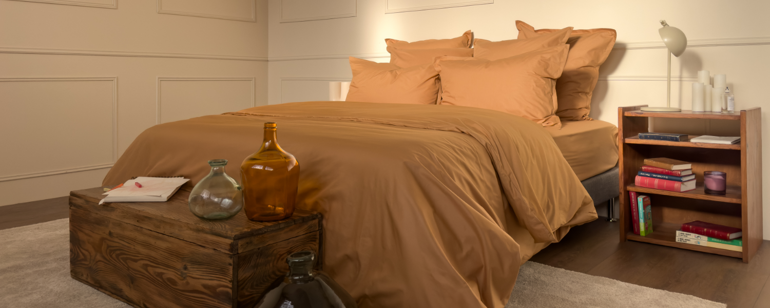 Draps en percale de coton bio