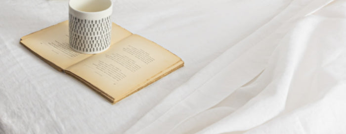 Drap plat en lin lavé français Le Drap Français