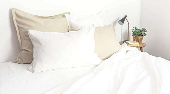 Draps en lin lavé français