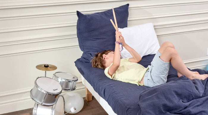 Parure de lit enfant double gaze de coton