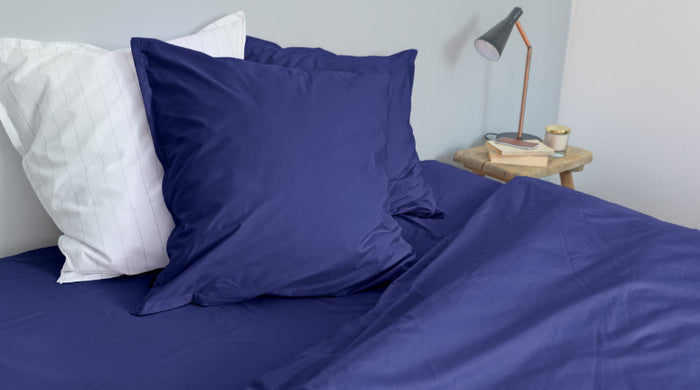 Le Drap Français parure bleu marine