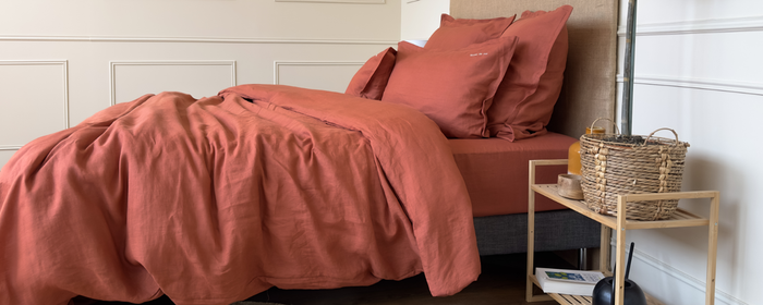 Parure de lit en lin lavé Le Drap Français