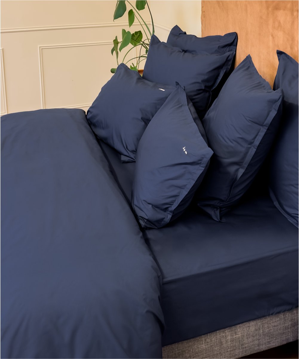 Lot de 2 taies d'oreiller Percale de coton bio