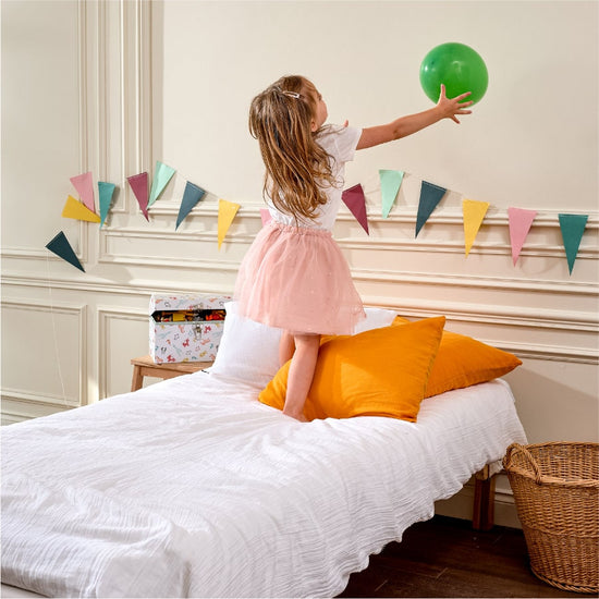 linge de lit en double gaze de coton - collection pour les enfants 